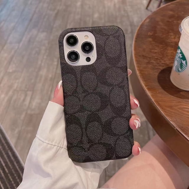 coach Printed Funda Dura Medio Empaquetada Para iPhone 14 Pro Max 14max 14plus 13 X 12pro 7 8 plus XR 11