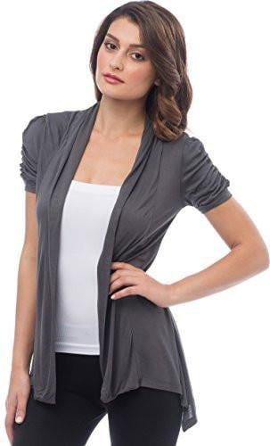 Sheer Short Sleeve Cardigan Cover-up 
