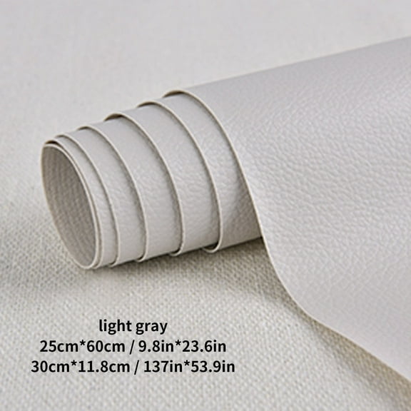 dajkiuy Leather Repair Patch, 10X24 Inch Repair Patch Self Adhesive Waterproof, DIY Large Leather Patches for Couches, Furniture, Kitchen Cabinets, Wall