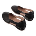 thumbnail image 1 of SHOWERORO Sandalias Con Tacón De Cuña Y Punta Cerrada Mujer Negras Estilo Casual Y Elegantes, 1 of 8