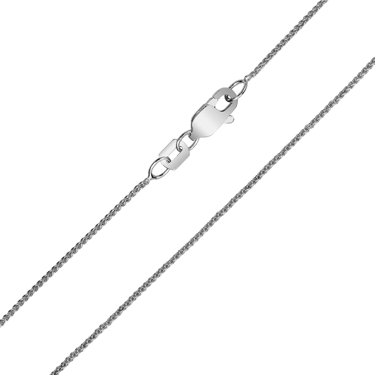 Details about   10k 18" Yellow White or Rose Gold 0.6mm-1mm Round Wheat Chain with Lobster Clasp 