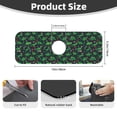 thumbnail image 2 of Kdxio Dino Christmas Party Pattern Non-Slip Diatom Mud Faucet Drain Pad,Self Absorbent Mat for Kitchen Sink for Variety Kitchen & Bathroom Countertops, 2 of 7