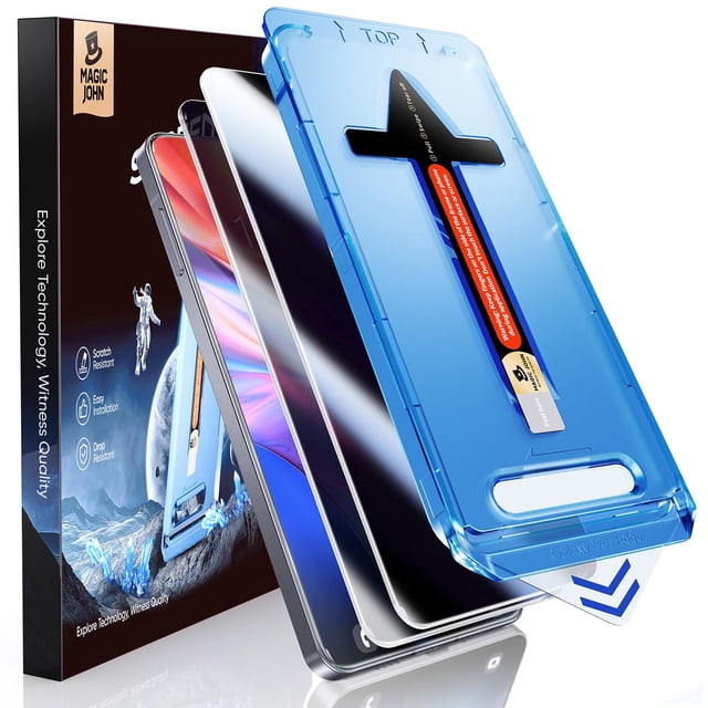 Protector de pantalla MAGIC JOHN para Samsung Galaxy S25 Edge, paquete de 2