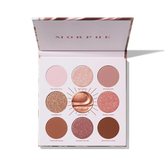 La paleta de sombras de ojos MORPHE Rich & Foiled Artistry saltó a la fama