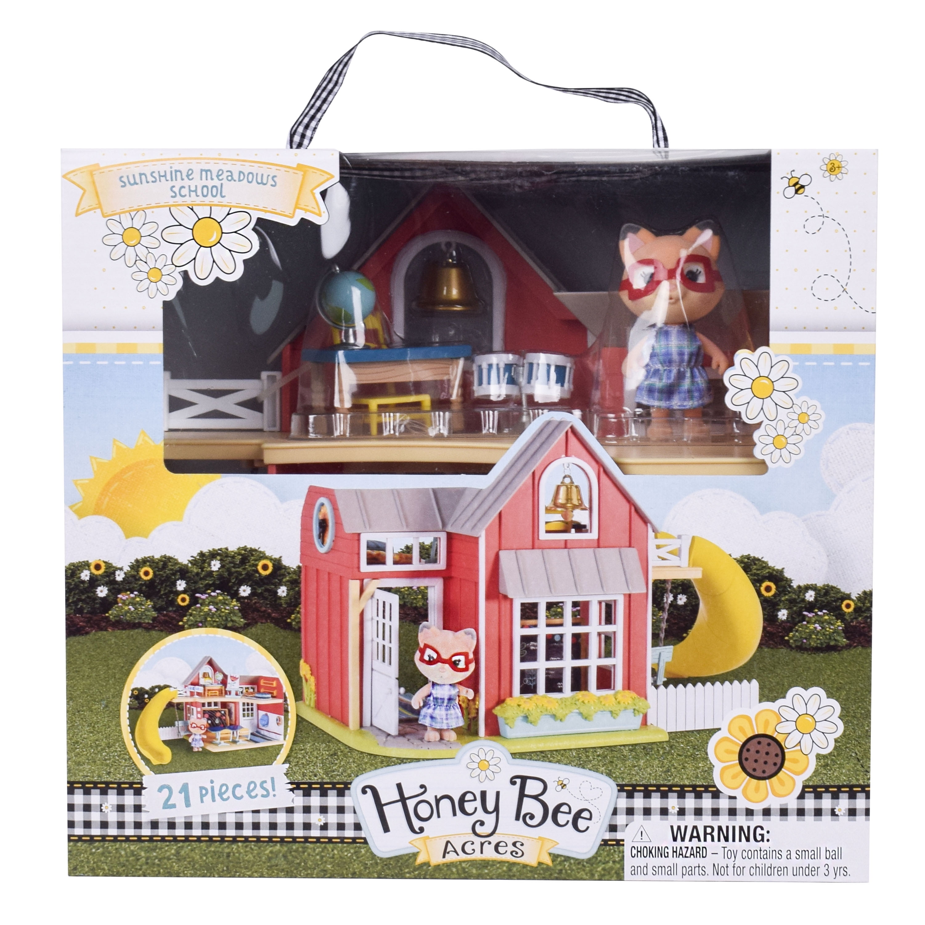 Honey shop♡ Honey Bee Acres Sunshine Meadow School Doll Playset & Mini