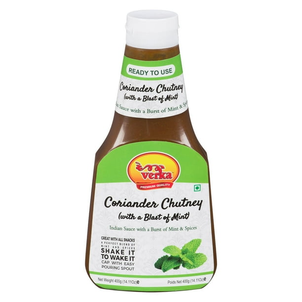 Verka Coriander Chutney, 400 g Walmart.ca