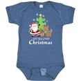 thumbnail image 3 of Inktastic My 2nd Christmas with Santa Reindeer and Tree Boys or Girls Baby Bodysuit, 3 of 5