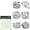 The dream of the wav, variant on MOMOJIA 6Pcs SeaAn1ma1Painting Templates Kid Drawing Stencils For Wood Sign Painting Scrapbooking Journal Photo Album Wall Art