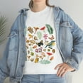 thumbnail image 7 of Cottage core Aesthetic Mushrooms, butterflies and bird T-Shirt, 7 of 7