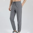 thumbnail image 2 of Hfolob Mens Dress Pants Slim Fit Casual Classic Work New Sports Rope Pulling Breathable Sports Trousers With Pockets, 2 of 5