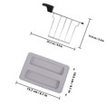 thumbnail image 2 of SHOWERORO 1 Set Toaster Top Cover For Appliance Accessories With Heatproof Handles And Dustproof Design, 2 of 8