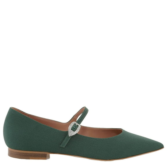 Malone Souliers Kate Grosgrain Mary-Jane Pumps, Brand Size 37 ( US Size 7 )