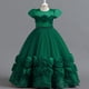 thumbnail image 1 of Vestido infantil Vestido de princesa Estilo pontu largo Vestido de actuación de piano para espectáculo de cumpleaños de niñas, 1 of 5