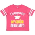 thumbnail image 3 of Inktastic Congrats My Cousin Graduated with Cap Boys or Girls Toddler T-Shirt, 3 of 5