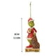thumbnail image 2 of ¡Liquidación del Grinch! Adornos navideños, adornos del Grinch, adornos para árbol de Navidad, decoración colgante de madera para el árbol de Navidad, para el hogar, el coche, la mochila, regalo para, 2 of 2