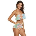 thumbnail image 3 of Ckdifva Cartoon Croissants Womens High Waisted Bikini Set Two Piece Swimsuit Bathing Suits, 3 of 5