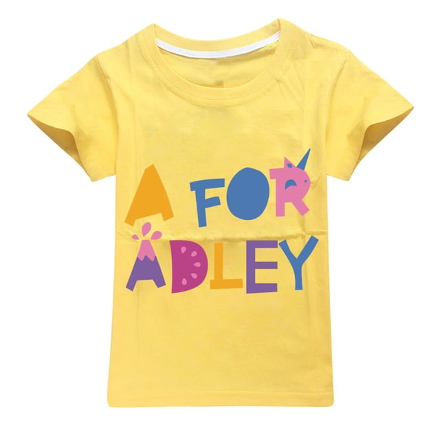 Sudadera con capucha con estampado de estilo navideño de ONE for Adley, camiseta de primavera de algodón para niños, sudaderas con capucha de otoño para niñas, camisetas para niños, camisetas de moda zhangyuxiang LED
