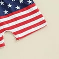 thumbnail image 6 of Staki American Independence Day Outfit Toddler Baby Boy 4th of July Outfits American Flag T-Shirt Tops Plaid Shorts Set Fourth of July Boys Clothes 6M 12M 18M,6-12 Months, 6 of 7