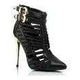 thumbnail image 2 of MAGNETIC Strappy Heels, Black, 11, 2 of 5