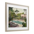 thumbnail image 2 of Stupell Industries Tropical Poolside Resort Lounge Chairs Birch Framed Print Under Glass, 16 x 13, by Sisi and Seb, 2 of 8