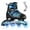 Blue + Skate Socks, variant on TaroKitc Adjustable Inline Skates with All Light Up Wheels for Kids, Girls and Boys, Size 4-7