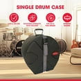 thumbnail image 2 of SKB 9" x 13" Tom Case with Padded Interior and D-Shaped Drum Design, Black, 2 of 5