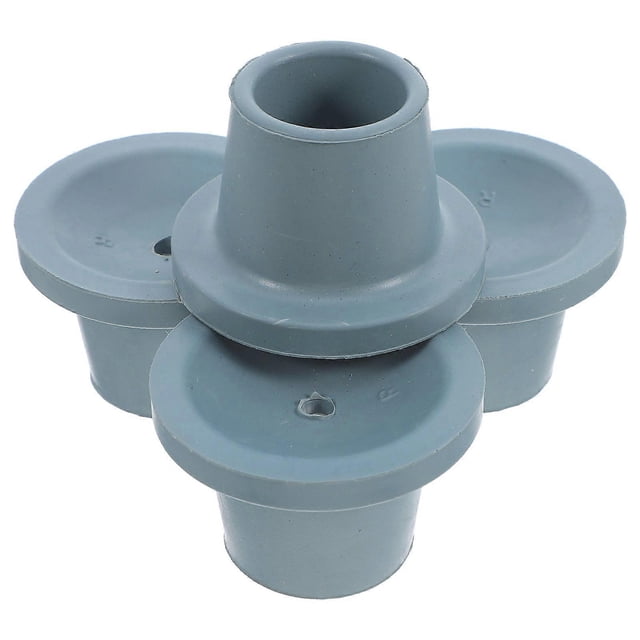 Shower Chair Leg Caps Rubber Foot Replacement for Bath Stool 4Pcs