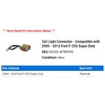 thumbnail image 2 of Tail Light Connector - Compatible with 2005 - 2013 Ford F-250 Super Duty 2006 2007 2008 2009 2010 2011 2012, 2 of 2