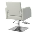 thumbnail image 4 of UBesGoo Barber Salon Chair, Hydraulic Barber Styling Chair for Hair Stylist Beauty Salon Spa Equipment, Gray, 4 of 14