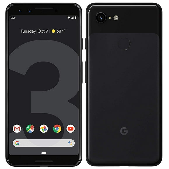 Google Pixel 3 64GB Unlocked - Black - Refurbished, Mint Condition