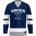 thumbnail image 2 of Men's GameDay Greats Navy Xavier Musketeers Hockey Jersey, 2 of 4