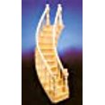 thumbnail image 3 of Handley House Dollhouse Miniature Assembled Right-Curve Staircase, 3 of 3