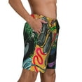 thumbnail image 3 of Rod Wave Mens Swim Trunks Quick Dry Board Shorts with Mesh Lining, Hawaii Beach Shorts Swimwear Bathing Suits, 3 of 7
