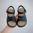 thumbnail image 5 of NOKIO Kids Summer Sandals Toddler Walking Sandals Girls' Beach Sandals Big Girl Sandals Summer Roman Thick Bottom Sticky Shoelaces Princess Shoes Daily With Skirt Wearing, 5 of 8