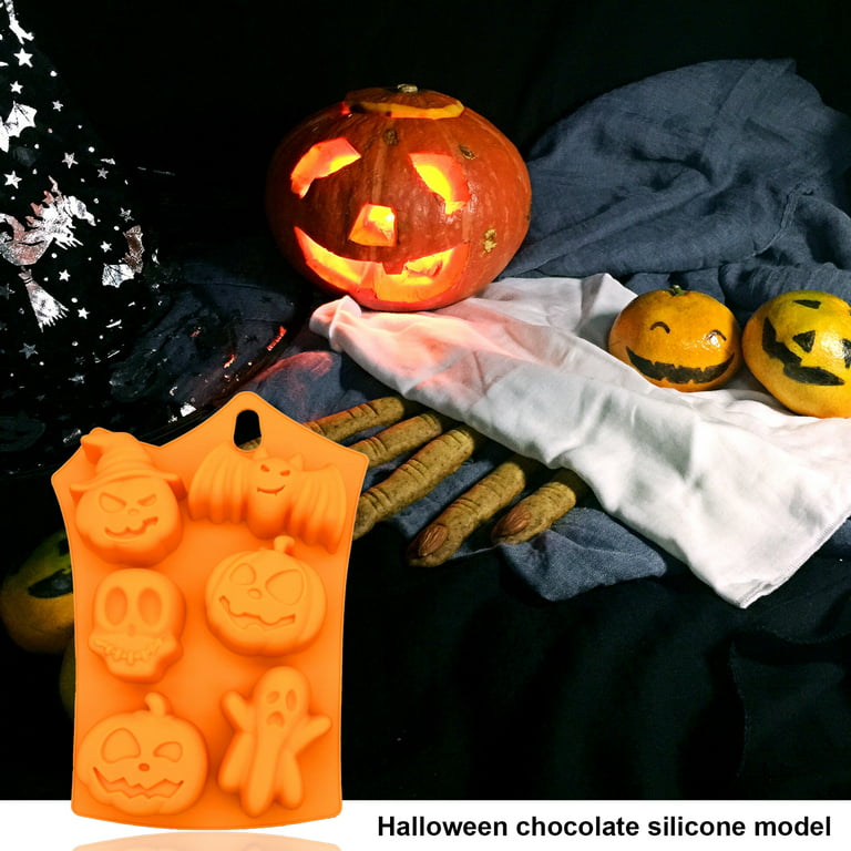 Halloween Pumpkin Silicone Mold Diy Ice Cube Chocolate Food Baking