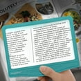 thumbnail image 3 of MAGNIPROS Patented 5X Large Ultra-Bright LED Page Magnifier with Anti-Glare Lens & 3 Dimmable Color Light Modes – Ideal for Reading Fine Print, Books, Newspapers, 3 of 12