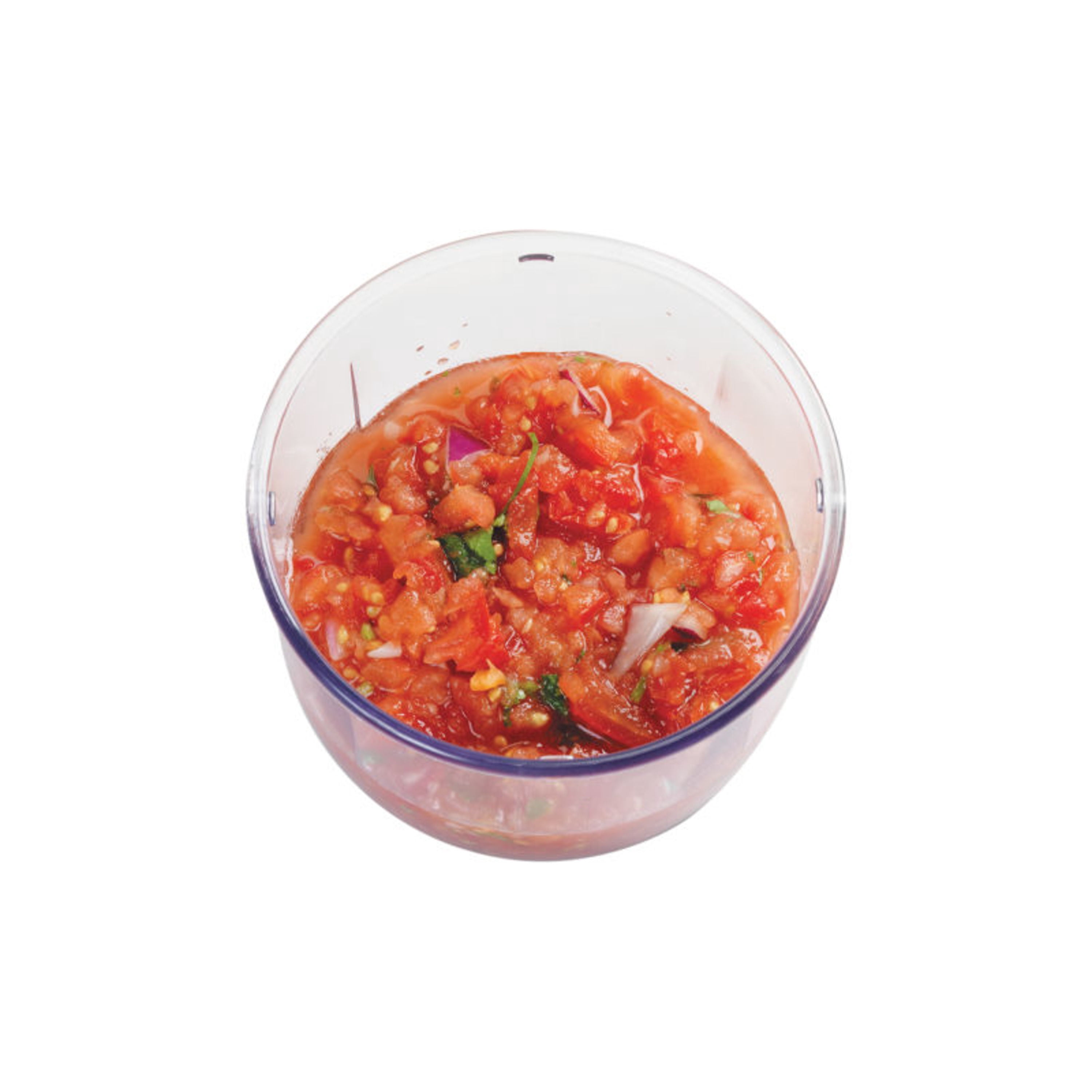 Chef'n VeggiChop Hand-Powered Food Chopper, Arugula