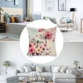 thumbnail image 3 of Dragonfly in the flower bushes Linen toss pillowcase Decoration pillowcase Gift preferred 24x24" Cushion cover 4 set Sofa pillowcase Sofa bedroom living room car, 3 of 7