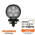 thumbnail image 2 of SYLVANIA - Rugged 3.5 Inch Round LED Light Pod - Lifetime Limited Warranty - Flood light 2550 Raw Lumens - Waterproof IP69K-Rated - Off Road Driving Work Light - for Truck, Car, Boat, ATV, 4x4 (1 PC), 2 of 8