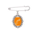thumbnail image 1 of Shrimp Combination Fighting Food Brooch Pin Dress Shirt Shawl Clips, 1 of 3