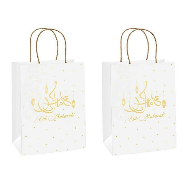 2 bolsas de regalo de papel.