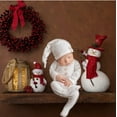 thumbnail image 3 of Newborn Boys Girls Baby Photo Shoot Props Outfits Crochet Clothes Long Tail Hat Pants Photography Props, 3 of 6