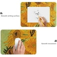 thumbnail image 3 of Sunflower Print Van Gogh Large Gaming Mouse Pad Big Mousepad Mice Keyboard Mat with Non-Slip Rubber Base for Computer Laptop Home & Office, 31.5 X 11.8 inch, 3 of 6