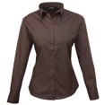 thumbnail image 2 of Premier Womens Poplin Long-Sleeved Blouse, 2 of 4