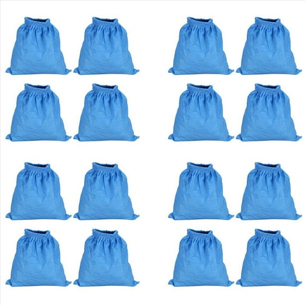 Bolsas de Filtro Textiles para MV1 WD1 WD2 WD3 Bolsa de Filtro de Aspiradora Piezas de Aspiradora MV1 Cubierta de Filtro 16 Piezas