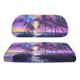thumbnail image 6 of Garronmavis Sunset Palm Tree Golf Cart Seat Covers Aesthetic Comfortable Washable Polyester Fabric Golf Cart Bench Seat Covers Interior Accessories for Golfer Universal Fit Most Brand, 6 of 6