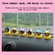 thumbnail image 3 of Coche De Juguete De Pato, Decoraciones De Salpicadero De Coche De Pato Amarillo Con Casco De Hélice Para Adultos Y Niños Vogacara HA039875-03, 3 of 6