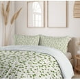 thumbnail image 6 of Ambesonne Vines Duvet Cover Sets, Colorful Grape Leaves Graphic, 2-King, Olive Green Warm Taupe, 6 of 7