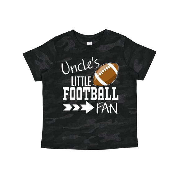 Inktastic Uncle's Little Football Fan Boys or Girls Toddler T-Shirt