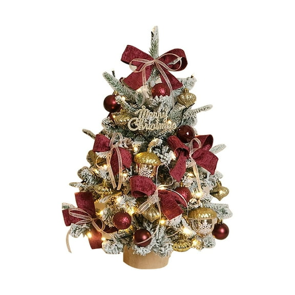 Glowing Christmas Tree Ornament (with Remote Control Light String) | Indoor Christmas Decoration | Tree Lighting | Creative Holiday Atmosphere Maker,B,17.55*5.85*5.85 in